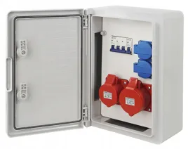 rozdzielnica-elektryczna-skrzynka-budowlana-zabezpieczona-32a-16a-5p-2x230v