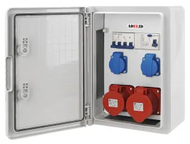 rozdzielnica-elektryczna-skrzynka-budowlana-zabezpieczona-32a-16a-5p-2x230v