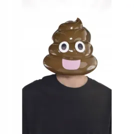 maska-na-twarz-poop-kupa-plastikowa-amscan