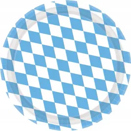 talerze-papierowe-23cm-bialo-niebieskie-kratka-8szt