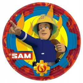 talerzyki-amscan-strazak-sam-urodziny-23-cm-8-szt