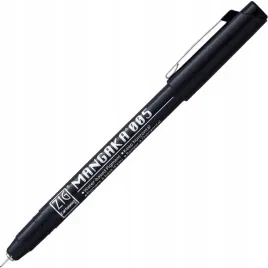 kuretake-pisak-cienkopis-mangaka-black-005-czarny