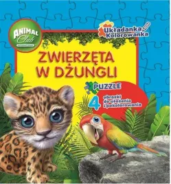 animal-club-ukladanka-kolorowanka-zwierzeta-w-dzungli-praca-zbiorowa