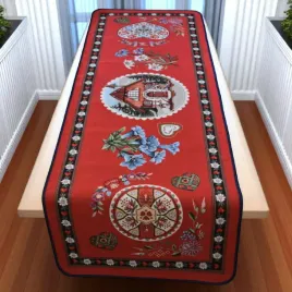 obrus-gobelin-rustykalny-z-motywem-chaty-i-kwiatow-47x140-cm-bieznik