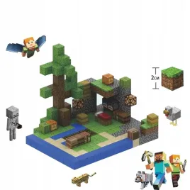 klocki-magnetyczne-minecraft-zabawka-zniwa-farma-klocki-212szt-6figurek