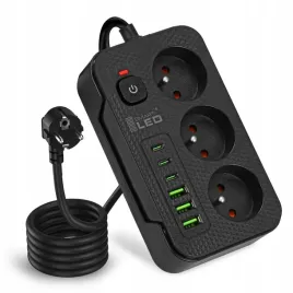 przedluzacz-listwa-zasilajaca-sieciowa-3-gniazda-230v-3m-6x-usb-ladowarka
