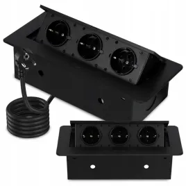 gniazdo-nablatowe-chowane-w-blat-kuchenny-potrojne-wpuszczane-3x-230v-biuro