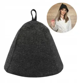czapka-do-sauny-filcowa-kapelusz-ochronna-porjun-campana-grafitowa-unisex