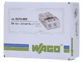 wago-szybkozlaczka-na-drut-2x25-2273-202-100-sztuk