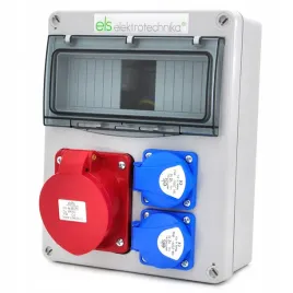 rozdzielnica-rozdzielnia-budowlana-skrzynka-elektryczna-2-230v-32a-5p