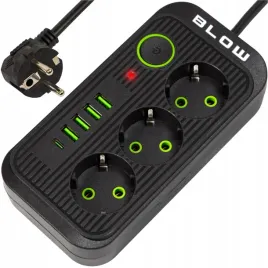 przedluzacz-listwa-zasilajaca-wlacznik-4x-usb-3-gniazda-3m-usb-typ-c-usb-c