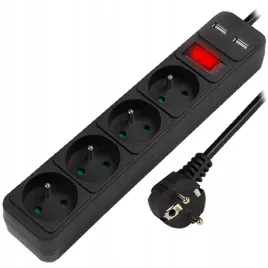 przedluzacz-listwa-zasilajaca-wlacznik-gruby-sznur-3m-4-gniazda-2xusb-2-1a