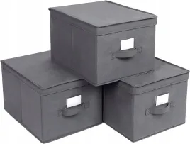 organizer-na-ubrania-posciel-szary-pojemnik-pudelko-z-pokrywa-do-szafy-3szt