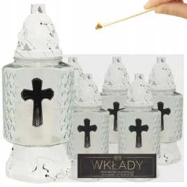 znicz-szklany-na-grob-5-szt-duzy-marmurowy-lampion-26cm-z-wkladem-palenia