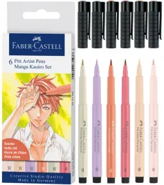 faber-castell-pisaki-artist-pitt-manga-6-sz-kaoiro