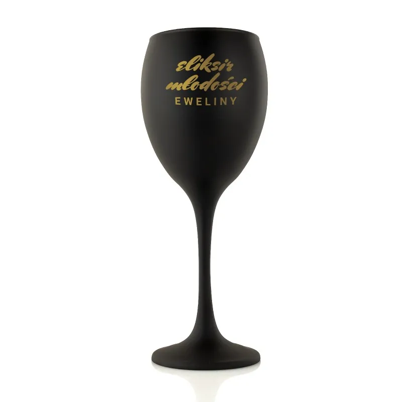 KIELISZEK do WINA z GRAWEREM dla KOBIETY, PERSONALIZOWANY pomysł na PREZENT