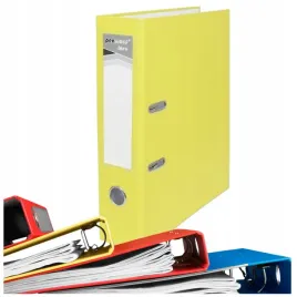 segregator-na-dokumenty-a4-biurowy-zolty-do-szkoly-do-pracy-folia-75-mm