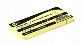 karteczki-samoprzylepne-zolte-taurus-3x100-kartek-38x51mm-bloczek-kostka