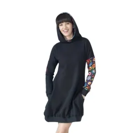 sukienka-folk-lowicka-z-kapturem-s-m-l