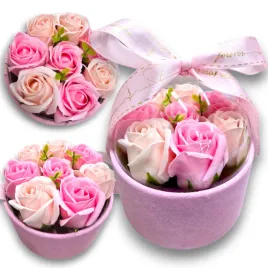 flowerbox-roze-mydlane-bukiet-flower-box-prezent-urodziny-imieniny-swieta