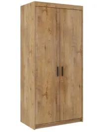 szafa-90-z-polkami-lefkas-biala-dab-sonoma-rumba