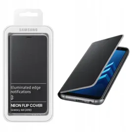etui-samsung-galaxy-a8-2018-neon-flip-cover-czarne