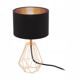lampa-stolowa-eglo-carlton-2-czarny-pomaranczowy-60-w