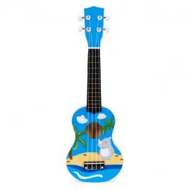 ukulele-dzieciece-ecotoys-drewniane-4-struny-3-kolorowe