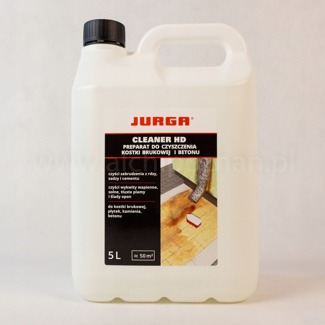 JURGA Cleaner HD do czyszczenia kostki i betonu 5L ERLI.pl