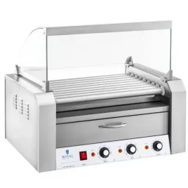 roller-grill-rolkowy-z-oslona-i-szuflada-grzewcza-do-bulek-16-parowek-hotdo