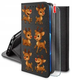 etui-do-xiaomi-redmi-15c-5g-magnet-wzory-swieta-renifer-case-szklo-9h