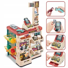 supermarket-sklep-dla-dzieci-terminal-platniczy-kasa-fiskalna-skaner-wozek