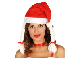 czapka-mikolaja-z-warkoczami-1-szt