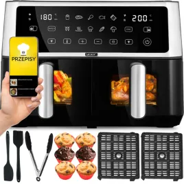 frytkownica-beztluszczowa-dwukomorowa-10l-air-fryer-yoer-2850w-10-programow