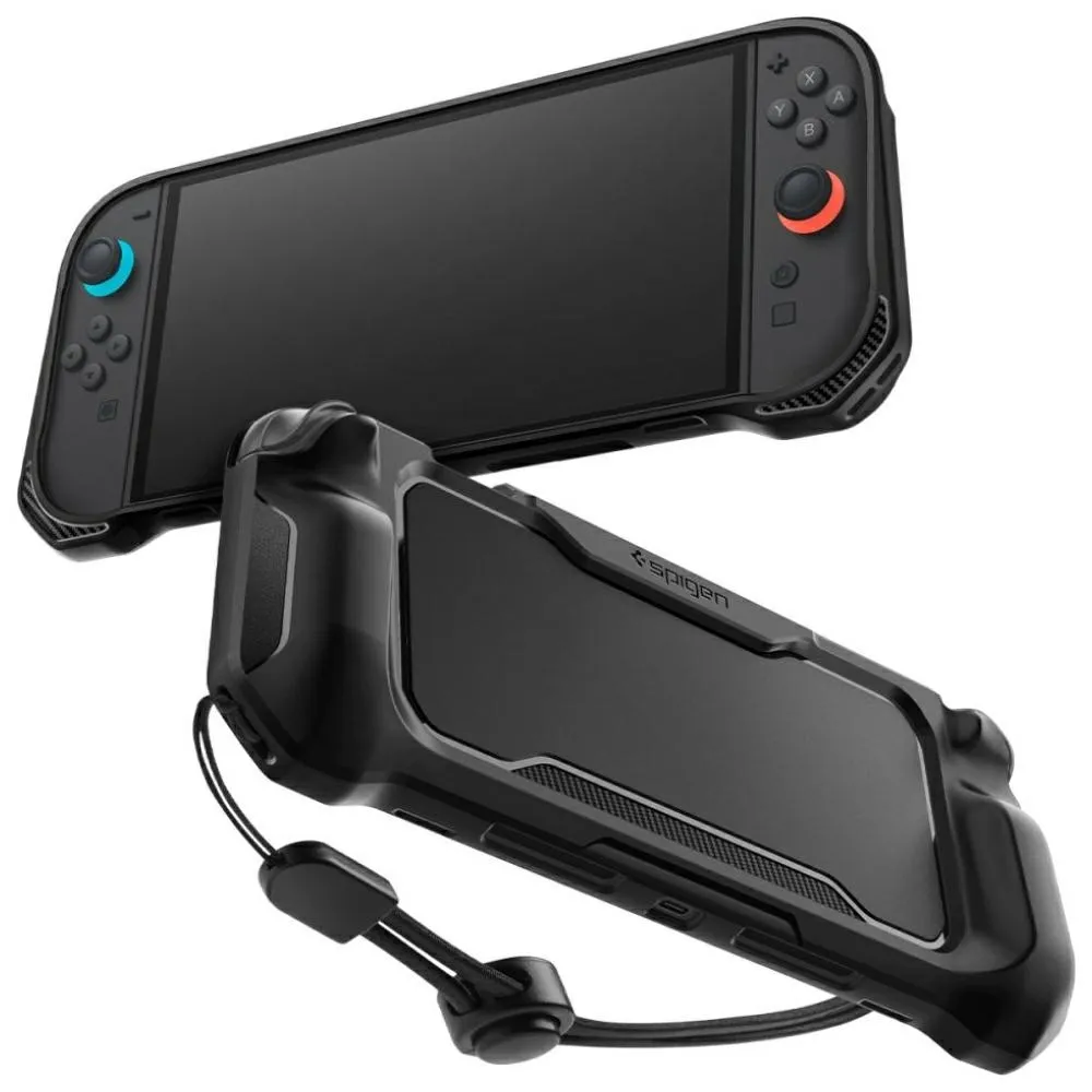 etui-spigen-rugged-armor-do-nintendo-switch-2-czarne