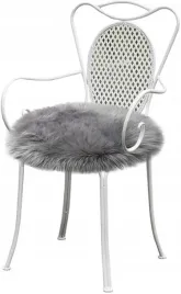 sztuczne-futro-dekoracyjne-super-miekki-dywan-okragly-szary-45-x-45-cm