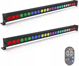 oswietlenie-imprezowe-led-uking-wall-wash-24-diody-3w-rgb-dmx-pilot-2szt