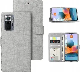 etui-z-portfelem-xiaomi-redmi-10-szare