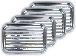 4x-wielorazowa-tacka-na-grilla-35x24cm-tacki-do-grilla-taca-stal-nierdzewna