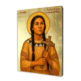 ikona-swieta-katarzyna-tekakwitha