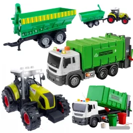 prezent-na-swieta-dla-dziecka-traktor-zabawkowy-ciagnig-smieciarka-zestaw