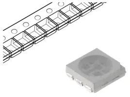 led-smd-5050plcc6-niebieski-800-1200mcd