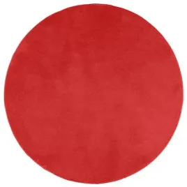 dywan-oviedo-z-krotkim-wlosiem-czerwony-o-120-cm-vidaxl-f27