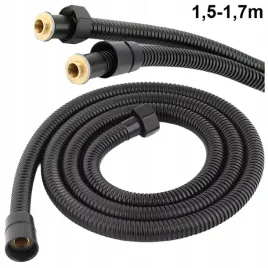 waz-prysznicowy-rozciagliwy-1-5-1-75-m-czarny-matowy-stal-150-175-cm