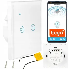 dotykowy-wlacznik-swiatla-dwukanalowy-szklany-led-bialy-wifi-tuya-smart-led