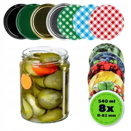 sloik-sloiki-540-ml-500-ml-na-przetwory-miod-8-szt-zakretki-wieczka-fi-82