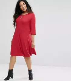 asos-junarose-czerwona-sukienka-rekaw-3-4