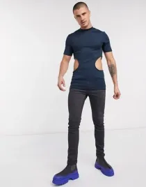 asos-elastyczny-t-shirt-bluzka-z-wycieciami