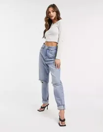 asos-naanaa-bluzka-sweterek-zapinany-na-sprzaczki