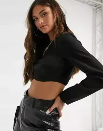 asos-krotki-top-z-dlugim-rekawem-zamek-tyl